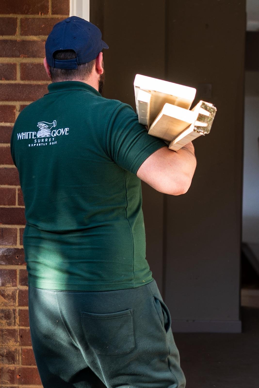 White Glove Surrey removals team packing