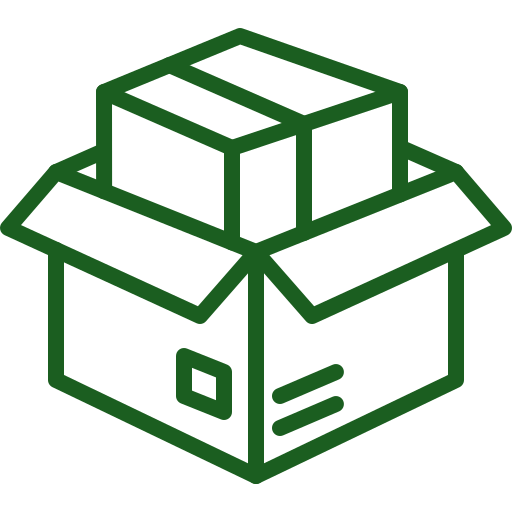 Professional packing icon