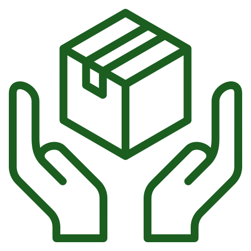 Careful handling icon