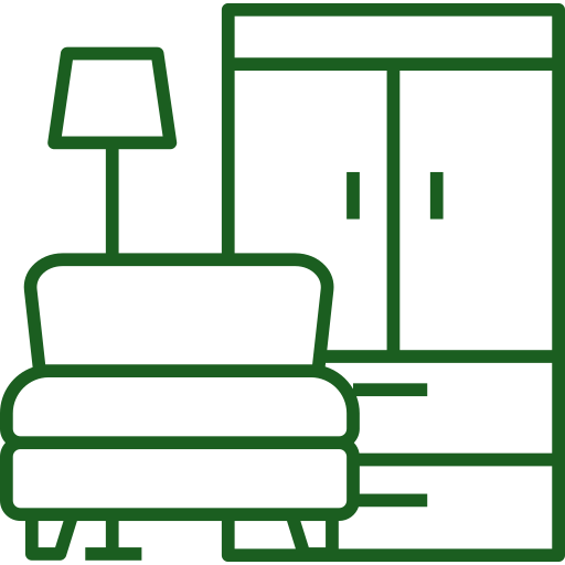 Furniture dismantling and reassembly icon