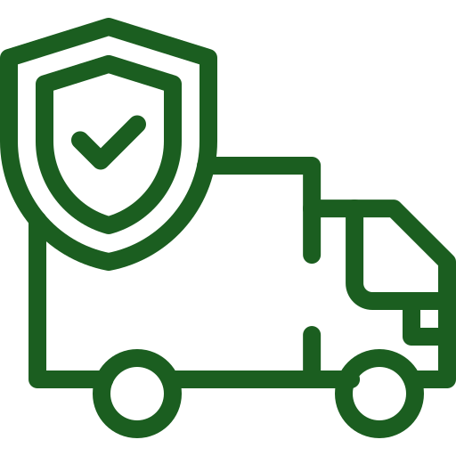 Secure transportation icon