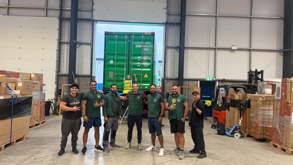 White Glove Surrey removals and storage team at work