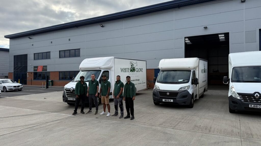 White Glove Surrey removals and storage team at work