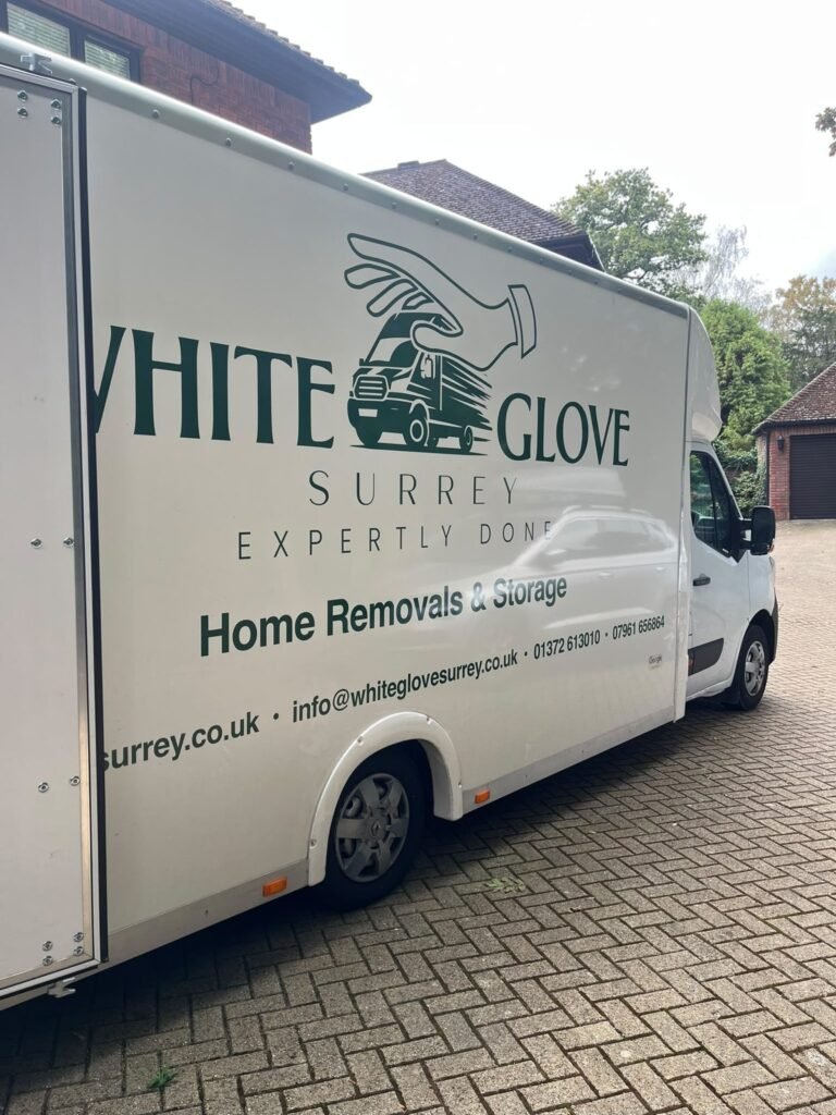 White Glove Surrey removals and storage team at work