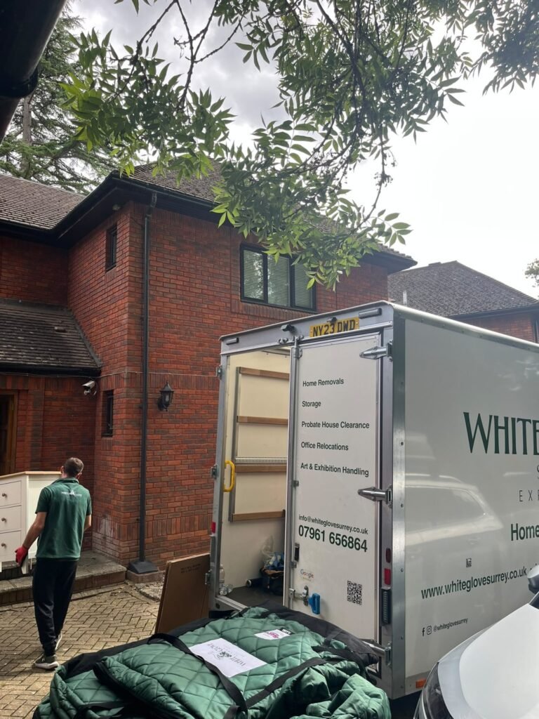 White Glove Surrey removals and storage team at work