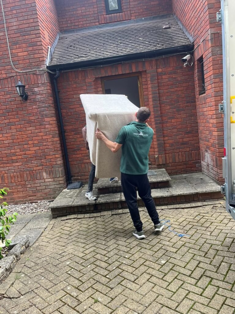 White Glove Surrey removals and storage team at work