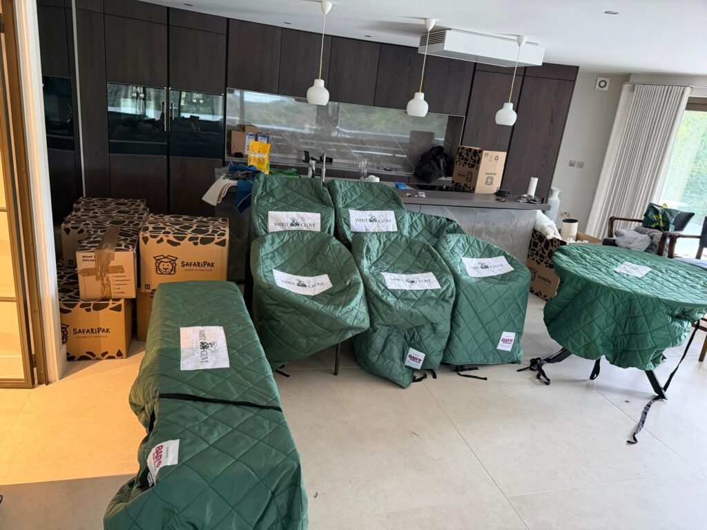White Glove Surrey removals and storage team at work