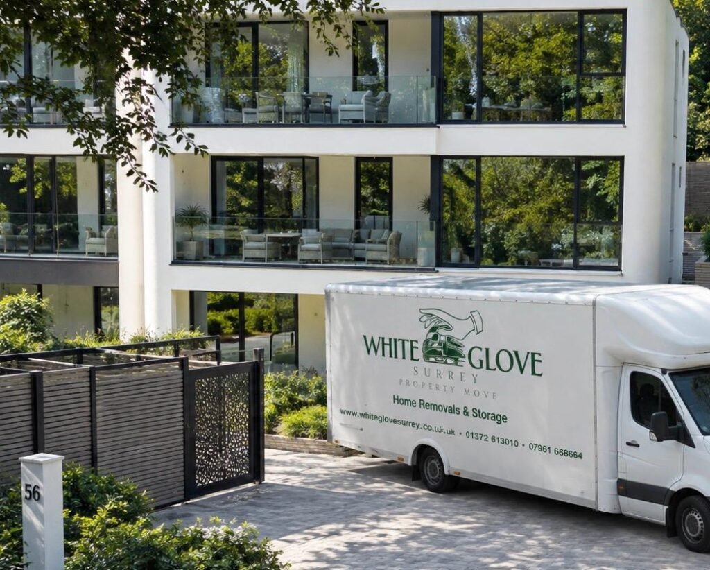 White Glove Surrey removals and storage team at work